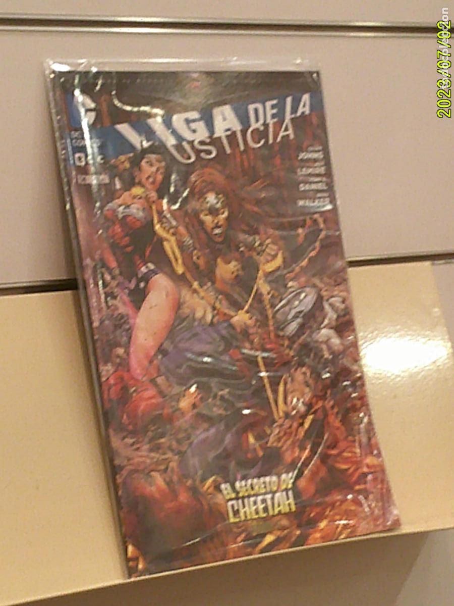 C&oacute;mics: LIGA DE LA JUSTICIA N&ordm; 14 EL SECRETO DE CHEETAH PARTE 1 GEOFF JOHNS DC - ECC