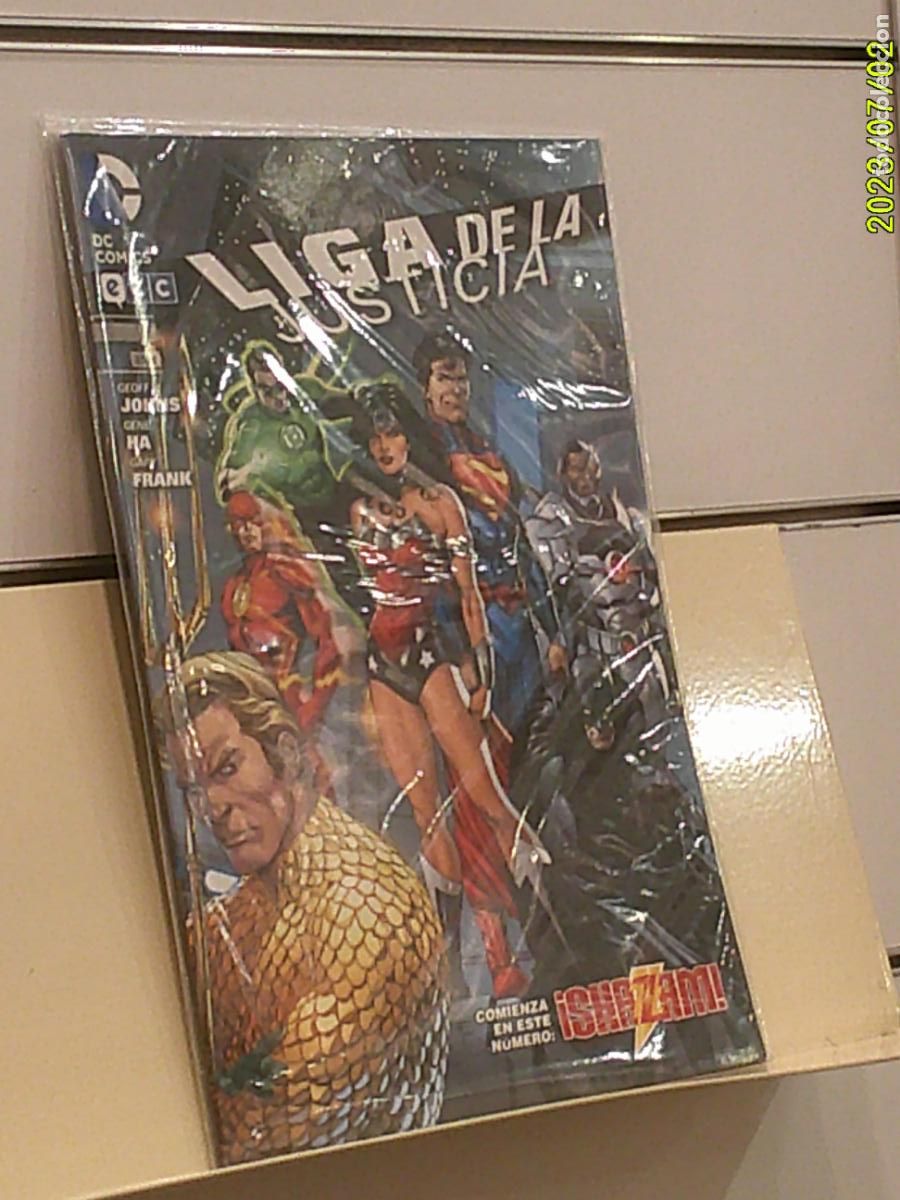C&oacute;mics: LIGA DE LA JUSTICIA N&ordm; 7 COMIENZA EN ESTE NUMERO: &iexcl;SHAZAM! GEOFF JOHNS DC - ECC