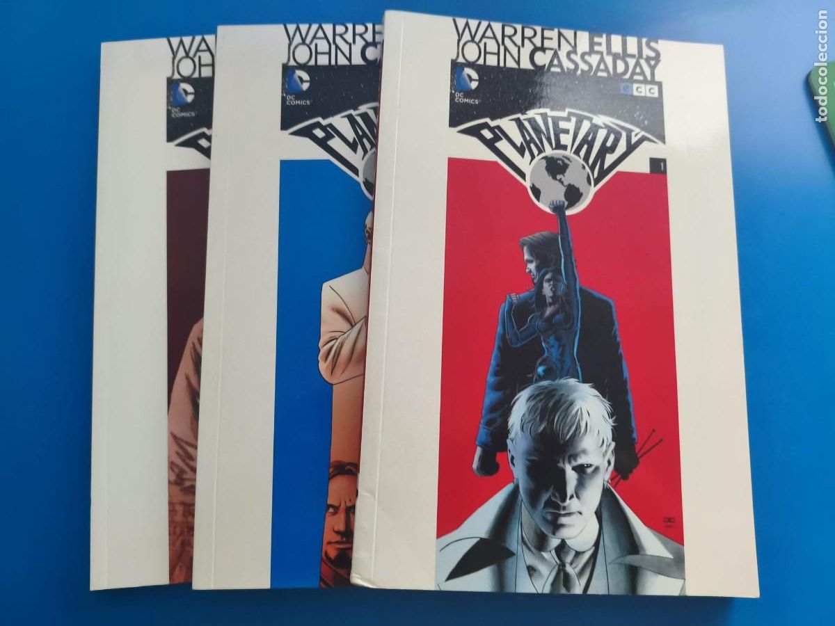 C&oacute;mics: Planetary Tomos 1 2 y 3 Ecc - Edici&oacute;n R&uacute;stica - Dc Comics _ Warren Ellis & John Cassaday