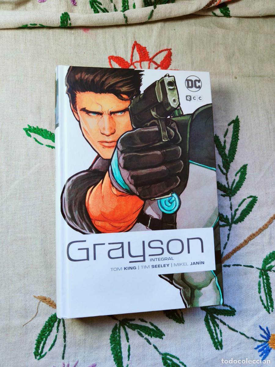 C&oacute;mics: Grayson. Integral. Tom King. ECC. Castellano. Tapa dura.