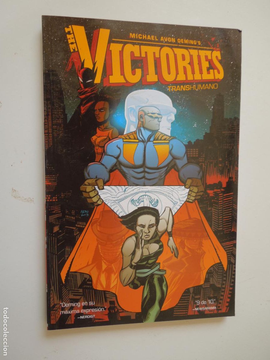 C&oacute;mics: VICTORIES - TRANSHUMANO - VOL 2 - MICHAEL AVON DEMING'S - 9 DE 10 - ALETA 2015