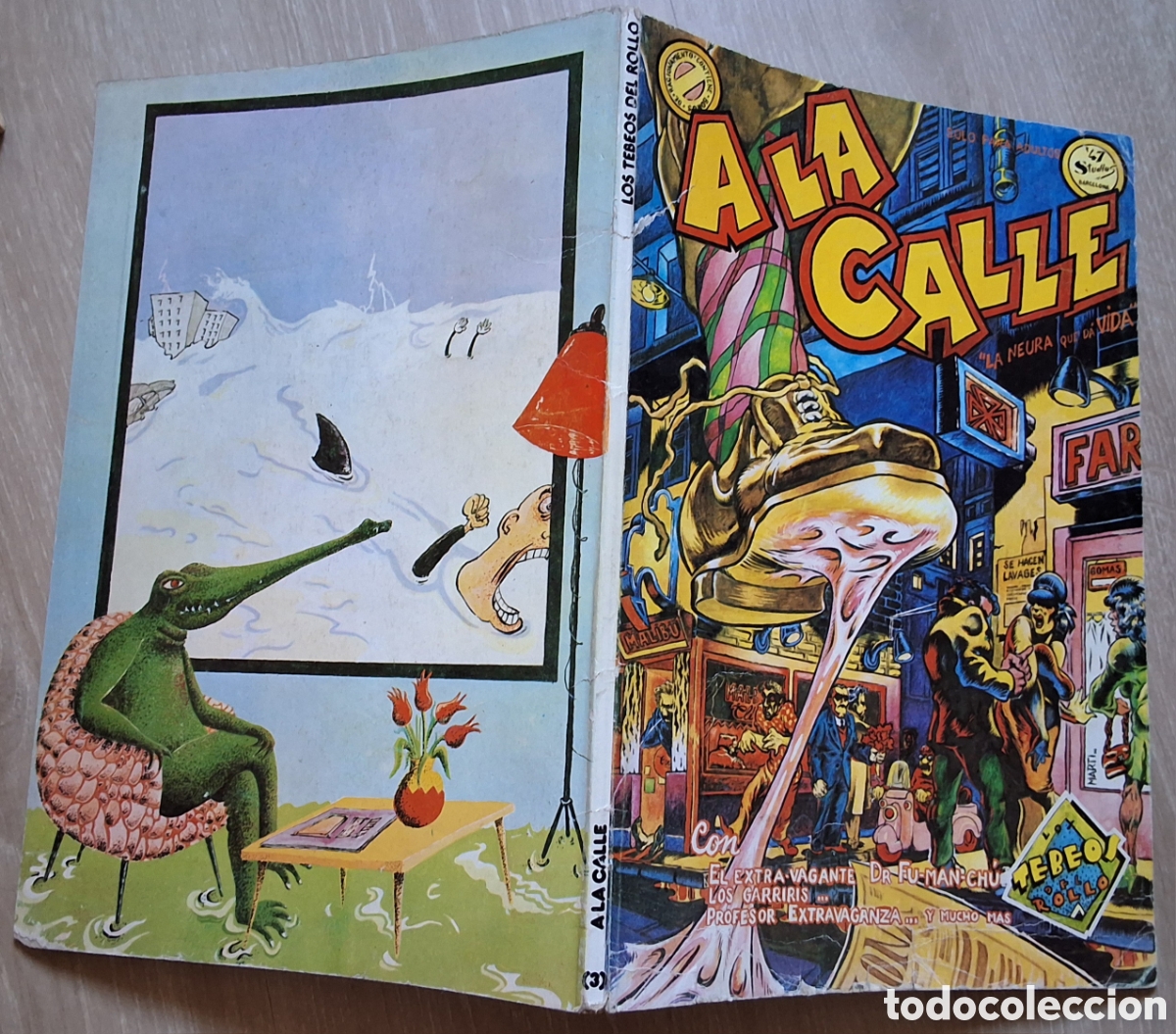 C&oacute;mics: A la calle los tebeos del rollo comic a&ntilde;o 1977