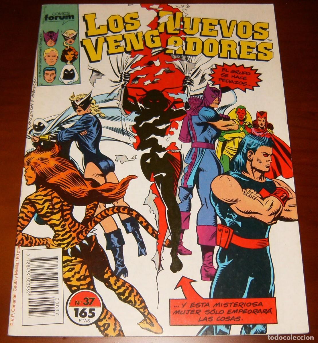 C&oacute;mics: LOS NUEVOS VENGADORES . Vol.1 . N&uacute;mero 37 . FORUM