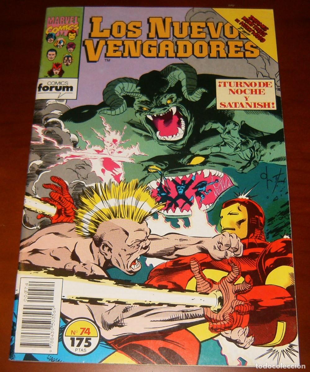 C&oacute;mics: LOS NUEVOS VENGADORES . Vol.1 . N&uacute;mero 74 . FORUM