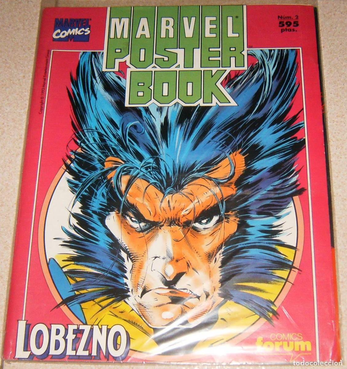 C&oacute;mics: MARVEL P&Oacute;STER BOOK 2 . LOBEZNO . FORUM - Foto 1