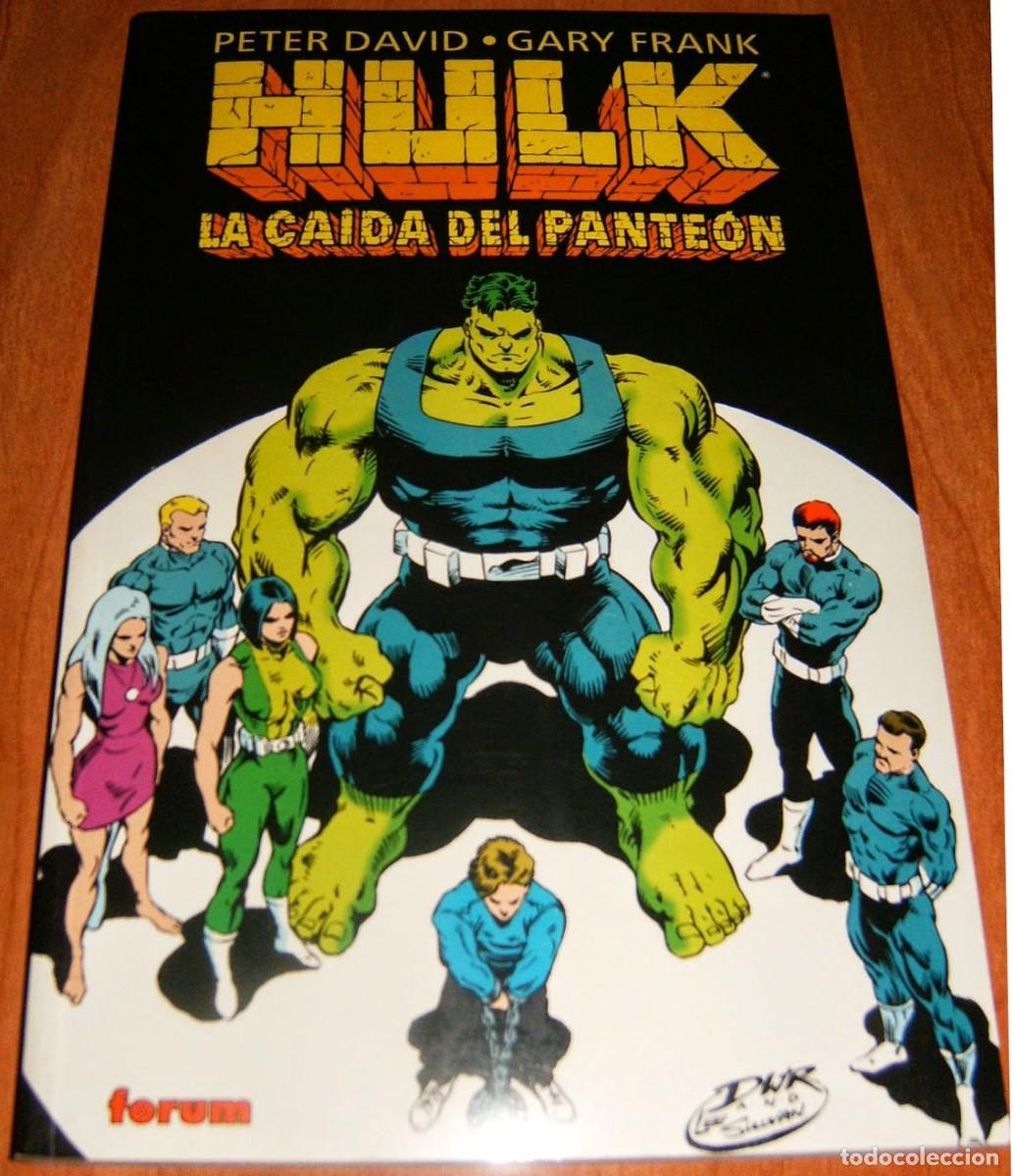 C&oacute;mics: HULK . LA CAIDA DEL PANTEON . FORUM . PETER DAVID