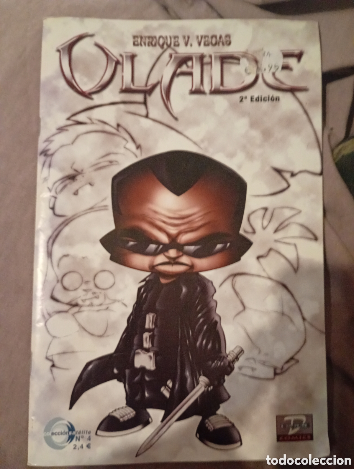 C&oacute;mics: COLECCI&Oacute;N SAT&Eacute;LITE 4. VLADE (Enrique V. Vegas) Dude