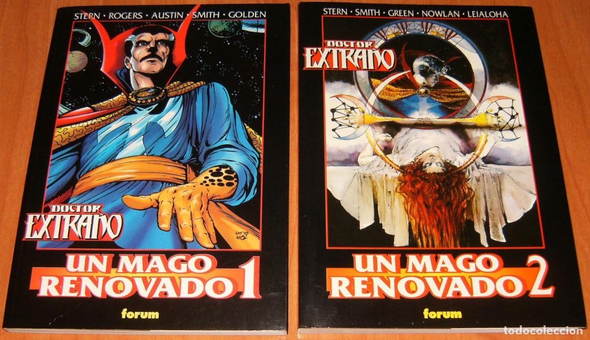 C&oacute;mics: DOCTOR EXTRA&Ntilde;O 1 y 2 . OBRAS MAESTRAS . LOTE DE 2 TOMOS . FORUM