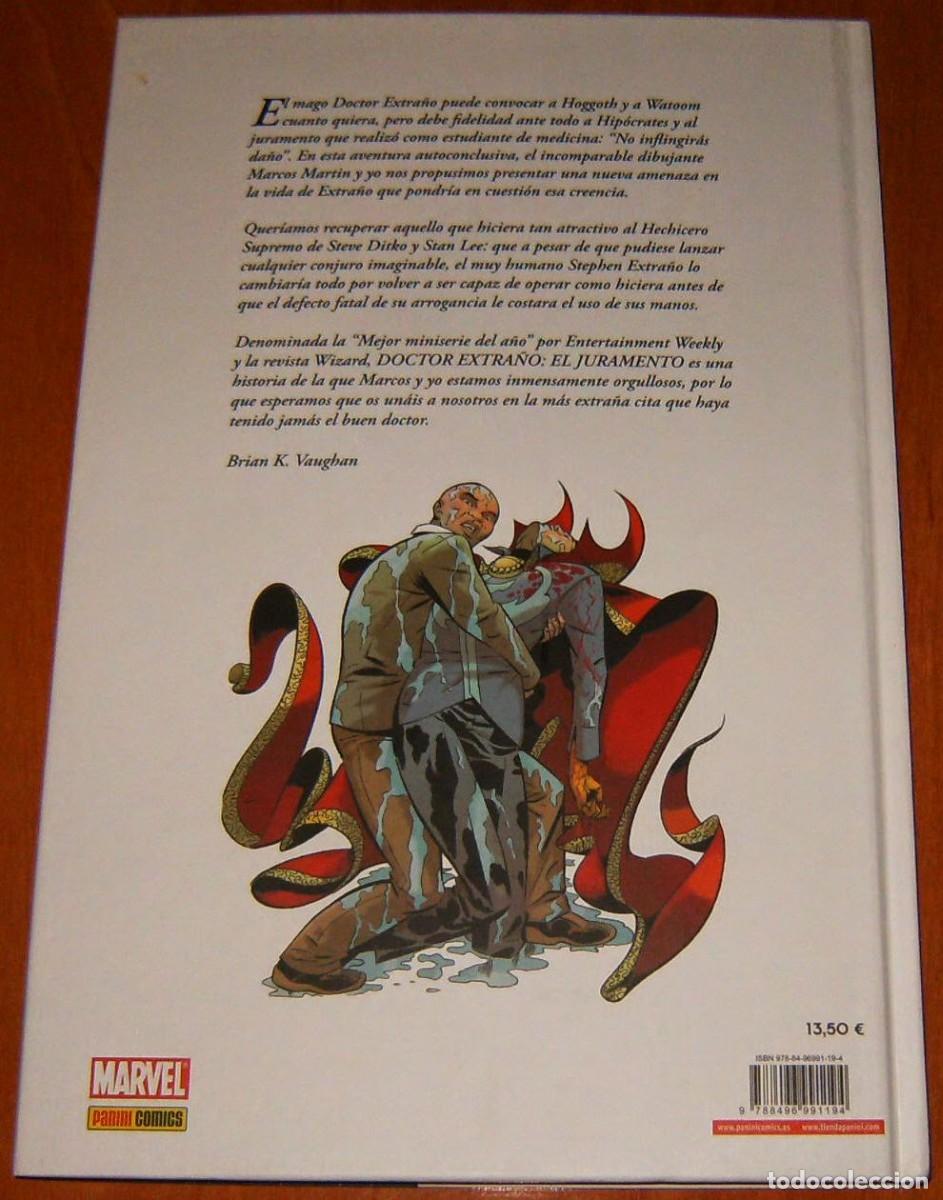 C&oacute;mics: DOCTOR EXTRA&Ntilde;O . EL JURAMENTO . NOVELA GRAFICA . PANINI - Foto 3