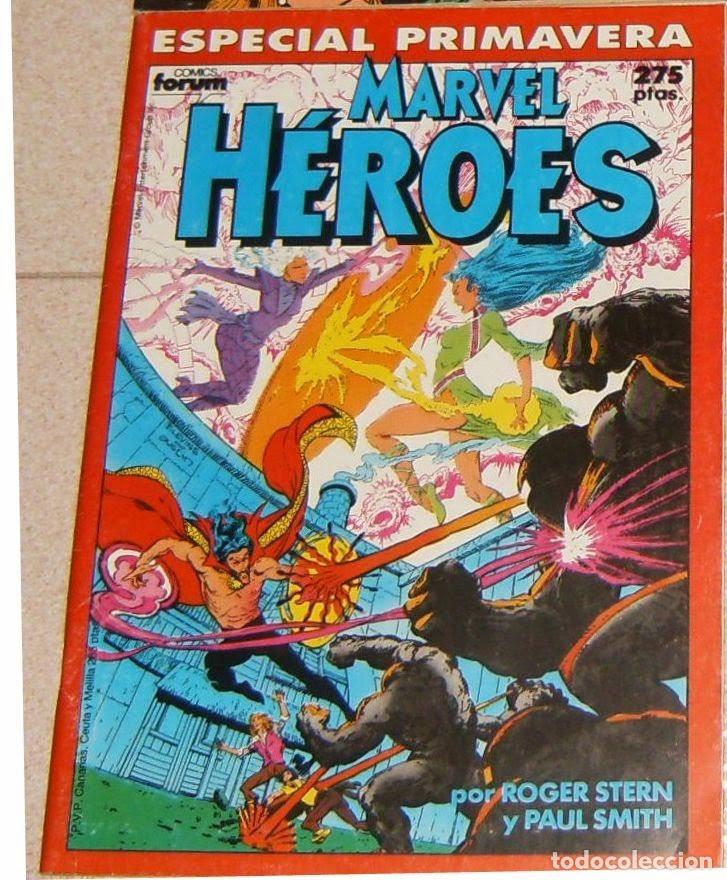 C&oacute;mics: DOCTOR EXTRA&Ntilde;O . MARVEL HEROES ESPECIAL PRIMAVERA 1990 . FORUM