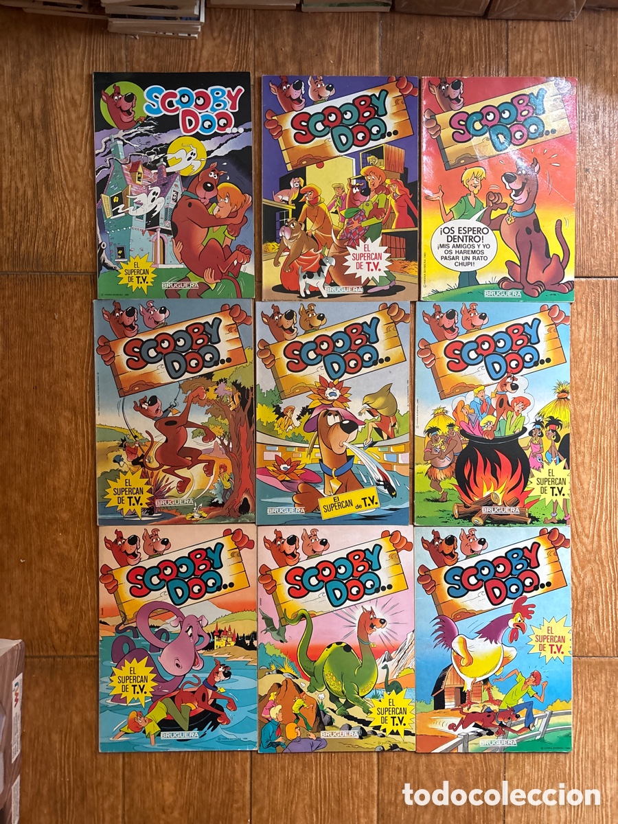 C&oacute;mics: SCOOBY DOO COLECCION COMPLETA 9 NUMEROS EDITORIAL BRUGUERA 1985 - Foto 1