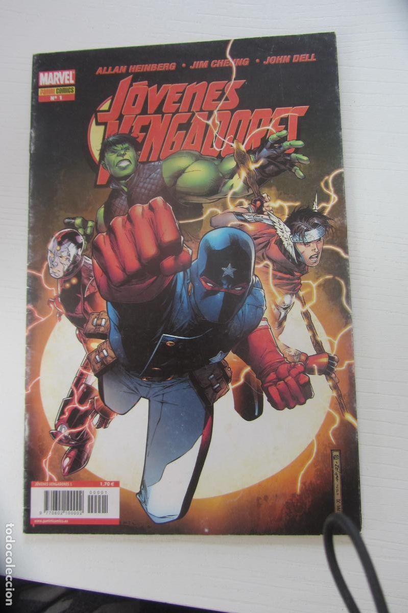 C&oacute;mics: JOVENES VENGADORES N&ordm; 1 MARVEL PANINI arx209