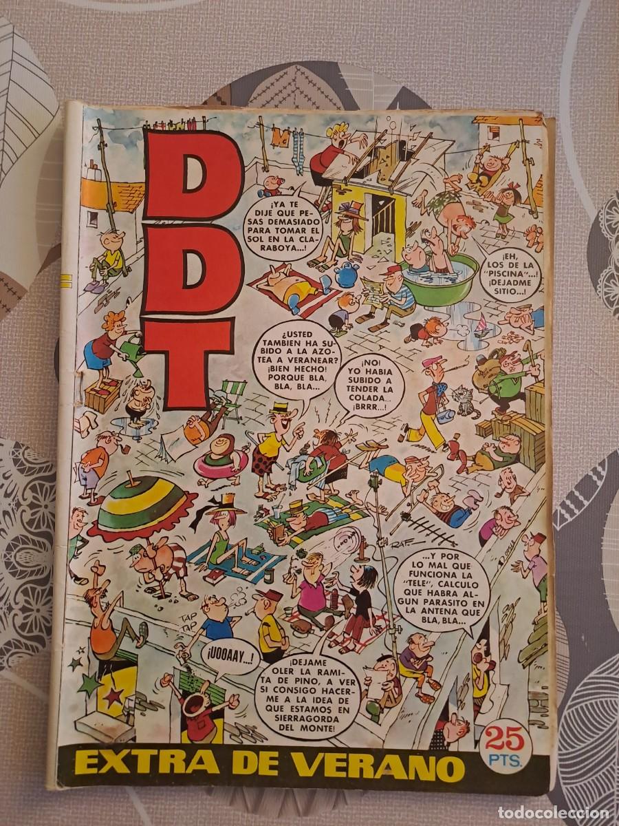 C&oacute;mics: DDT extra verano 1972, Bruguera Bolsa DA