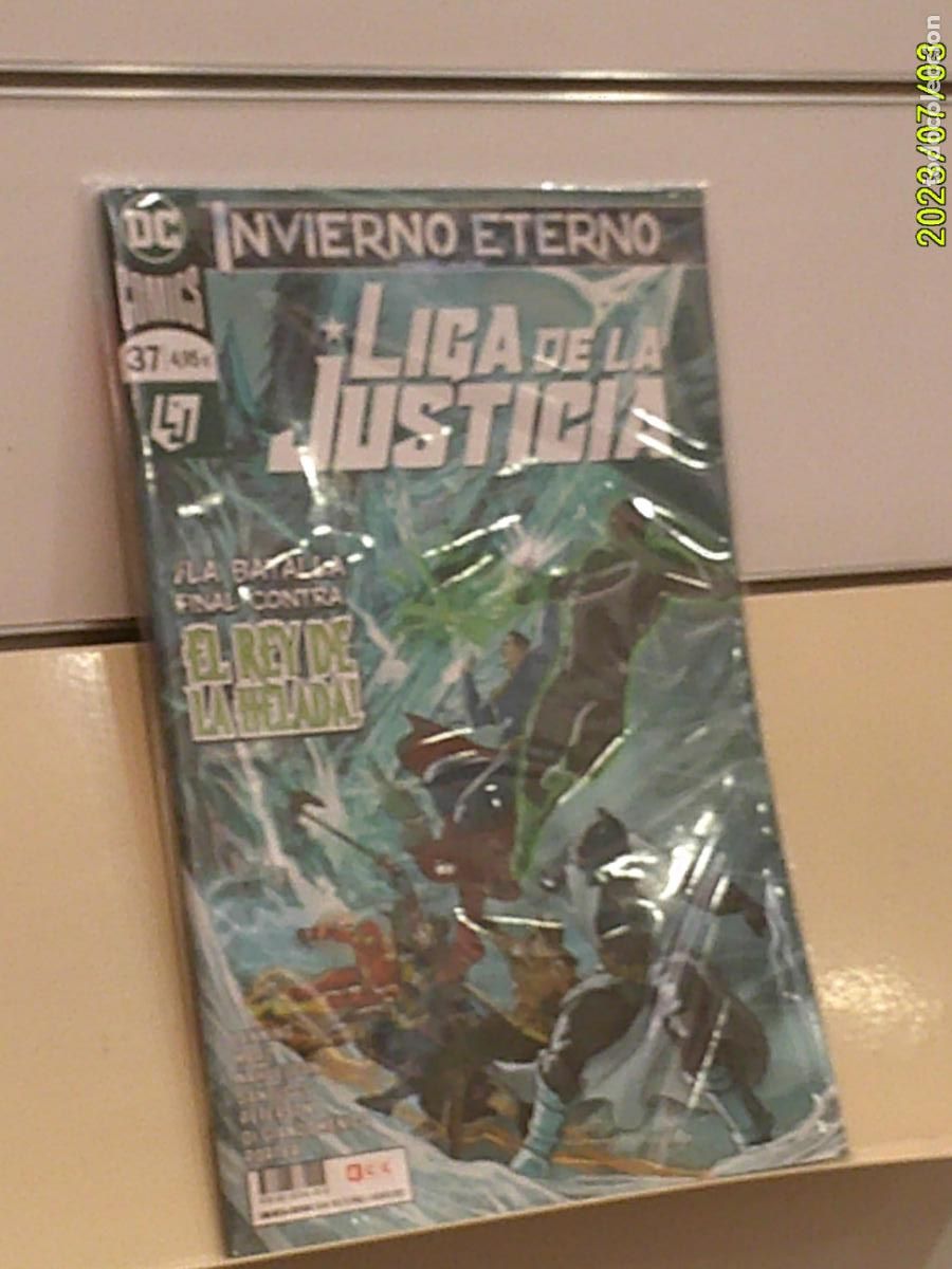 C&oacute;mics: LIGA DE LA JUSTICIA N&ordm; 37-115 AGOSTO 2021 INVIERNO ETERNO CONCLUSION DC - ECC