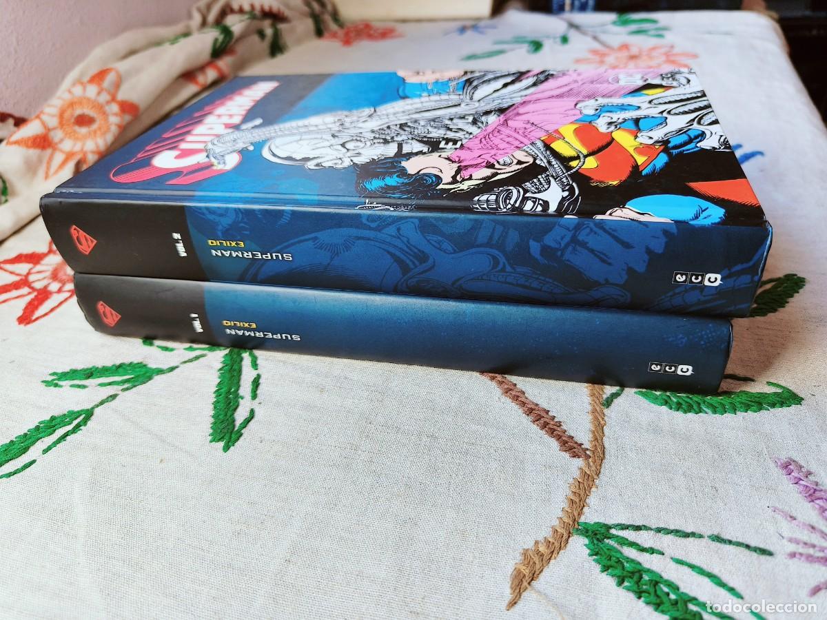 C&oacute;mics: Superman Exilio. Completa. Tomos 1 y 2. Stern. ECC. DC C&oacute;mics. Tapa dura - Foto 2