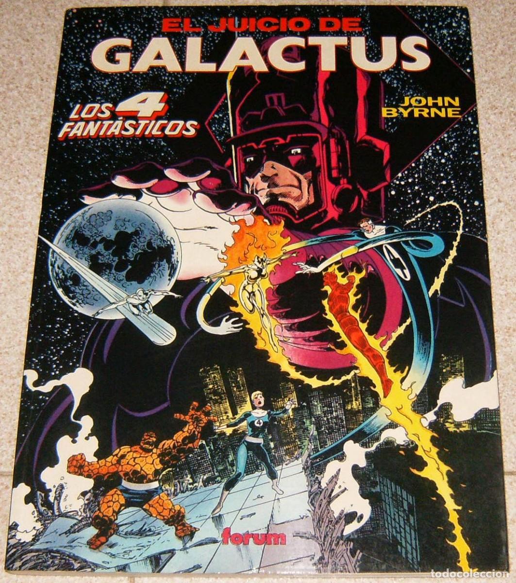 C&oacute;mics: LOS CUATRO FANTASTICOS . EL JUICIO DE GALACTUS . OBRAS MAESTRAS . FORUM