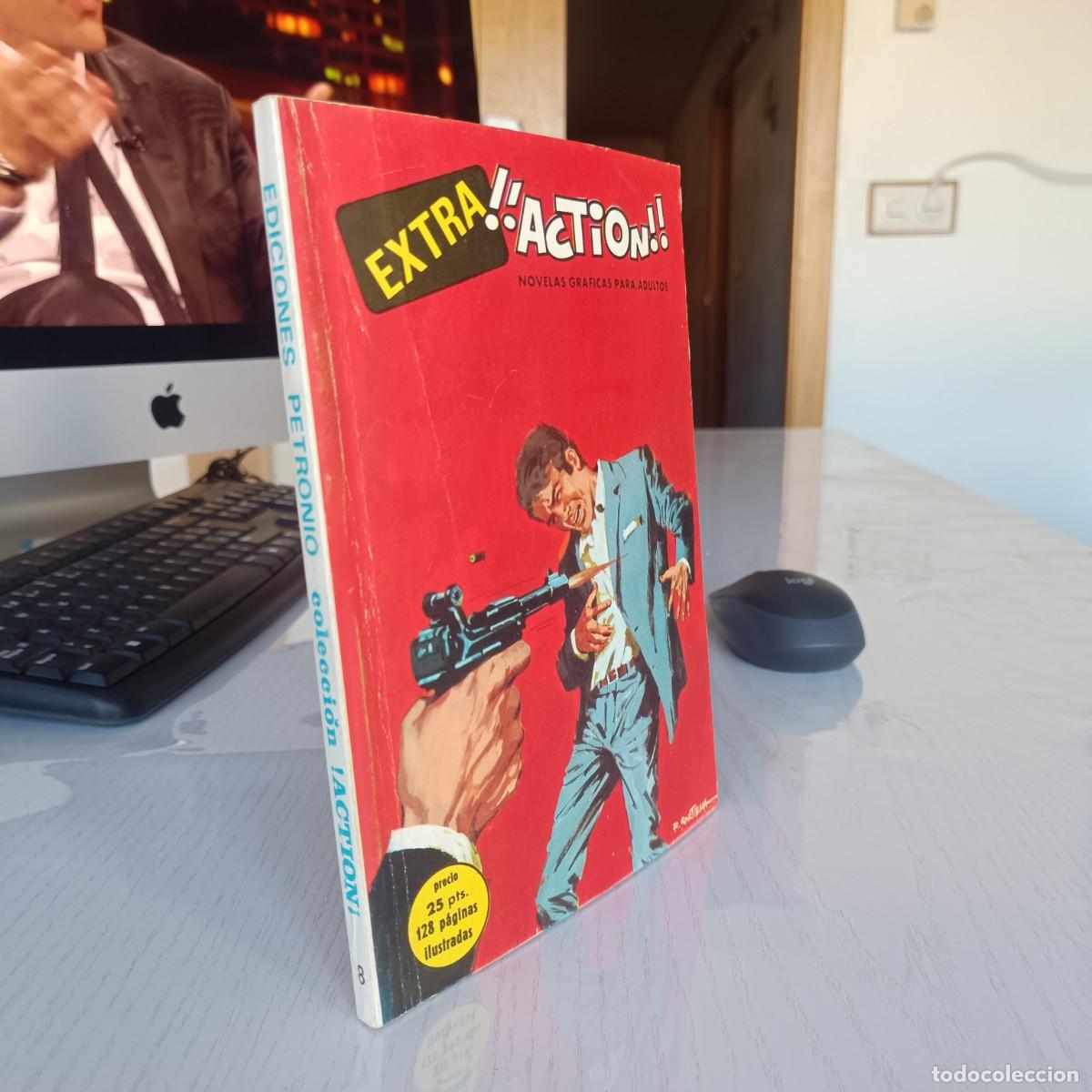 C&oacute;mics: EXTRA ACTION NUMERO 8 EDICIONES PETRONIO COLECCION ACTION EXCELENTE - Foto 1