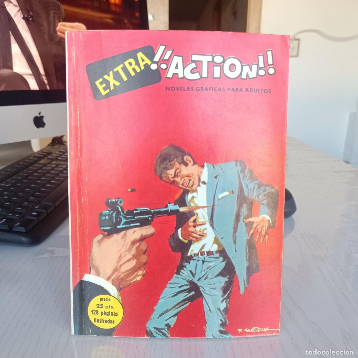 C&oacute;mics: EXTRA ACTION NUMERO 8 EDICIONES PETRONIO COLECCION ACTION EXCELENTE - Foto 2