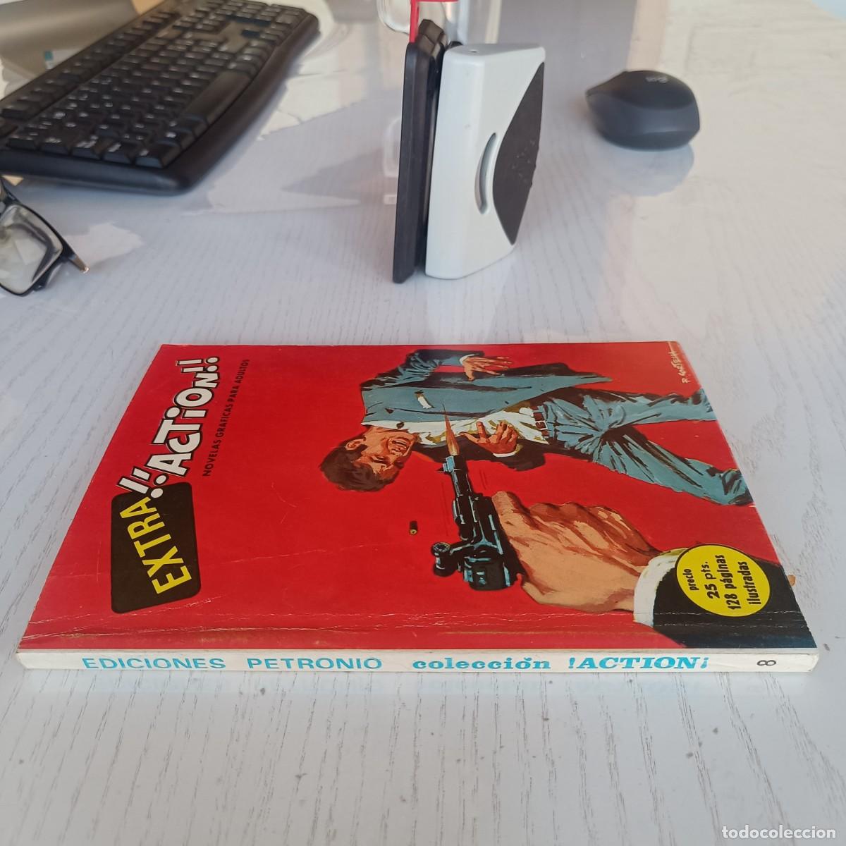 C&oacute;mics: EXTRA ACTION NUMERO 8 EDICIONES PETRONIO COLECCION ACTION EXCELENTE - Foto 4