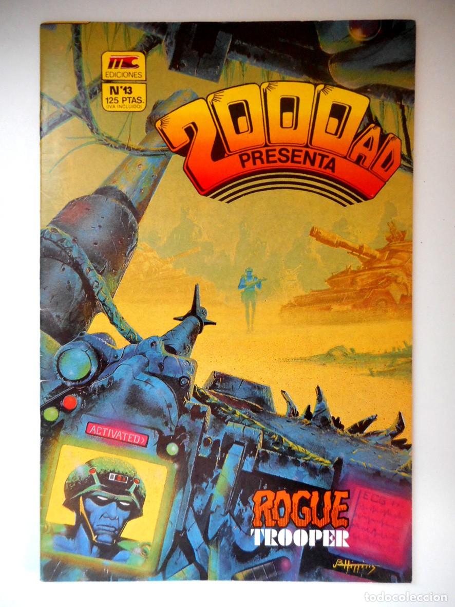 C&oacute;mics: 2000 AD PRESENTA N&ordm;13 ROGUE TROOPER (MC EDICIONES-DICIEMBRE 1987) S.GELLER - STEVE DILLON