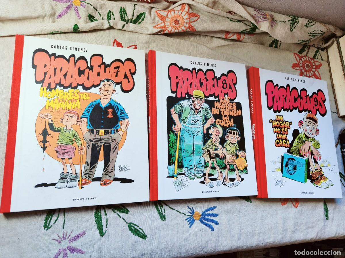 C&oacute;mics: Paracuellos tomos 7, 8 y 9. Carlos Gim&eacute;nez. Reservoir Books.