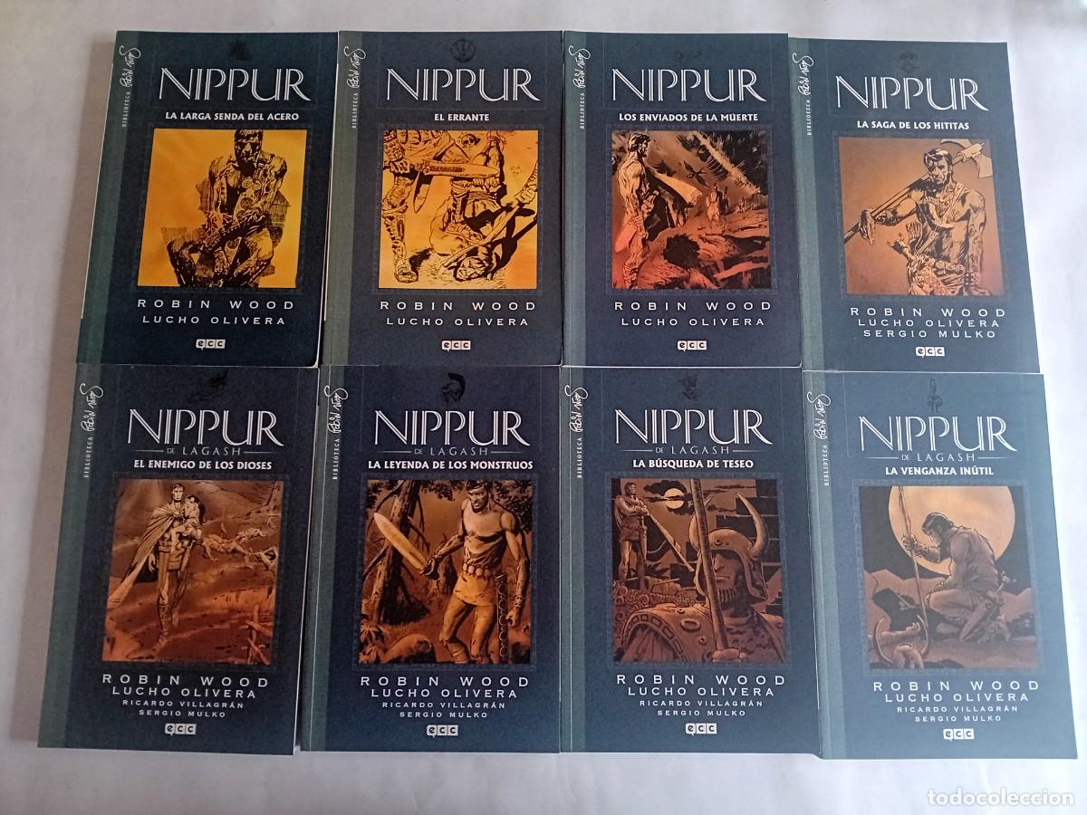 C&oacute;mics: NIPPUR DE LAGASH DE ROBIN WOOD COMPLETA 1 AL 8 , ECC, DESCATALOGADO, - Foto 2