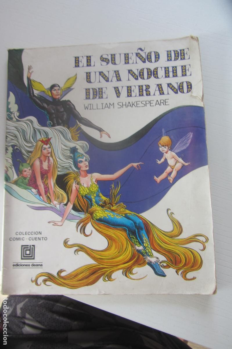 C&oacute;mics: EL SUE&Ntilde;O DE UNA NOCHE DE VERANO. WILLIAM SHAKESPEARE, DEANA, 1982 QUESADA arx94