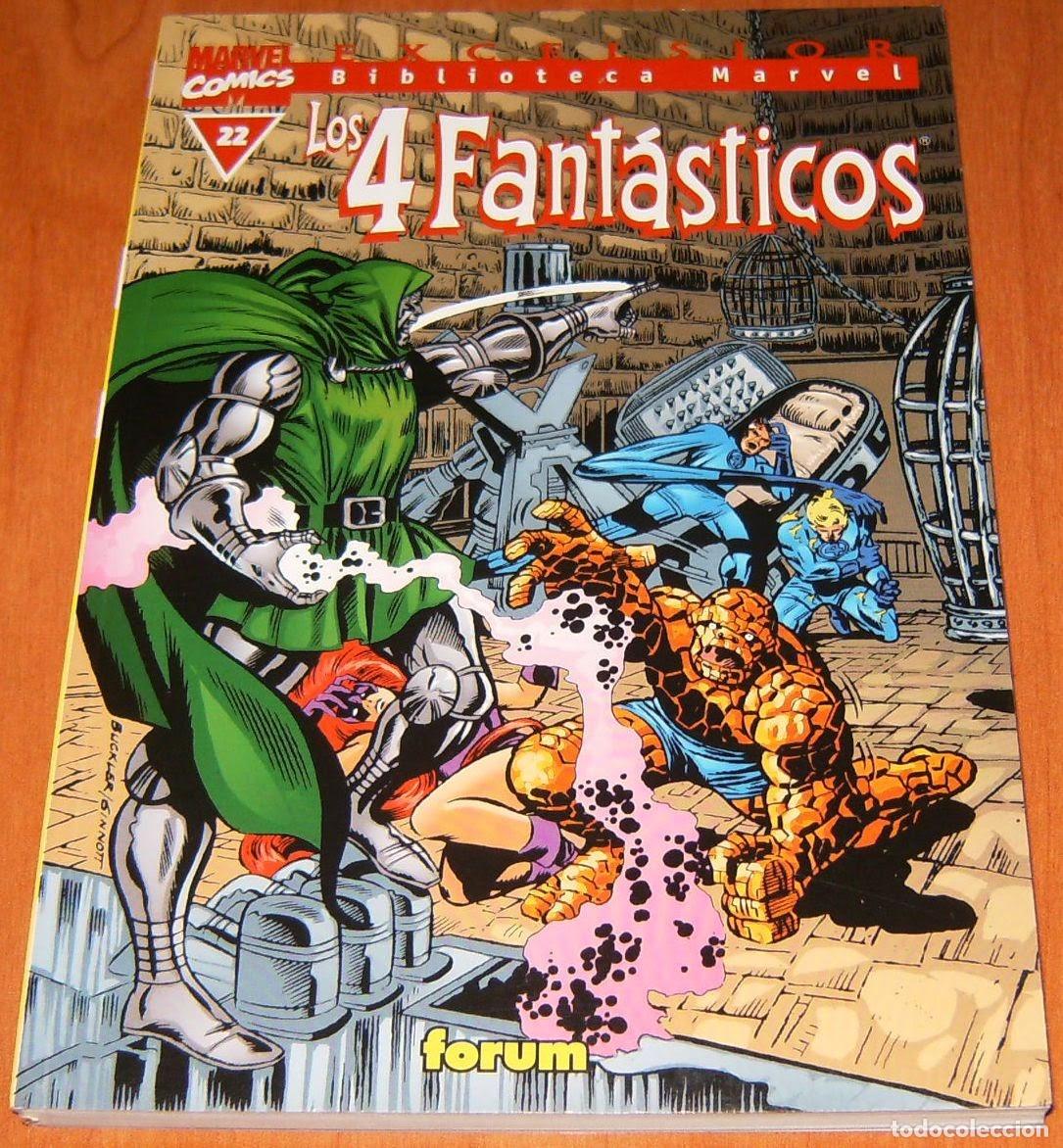 C&oacute;mics: BIBLIOTECA MARVEL . LOS 4 FANTASTICOS N&uacute;mero 22 . FORUM