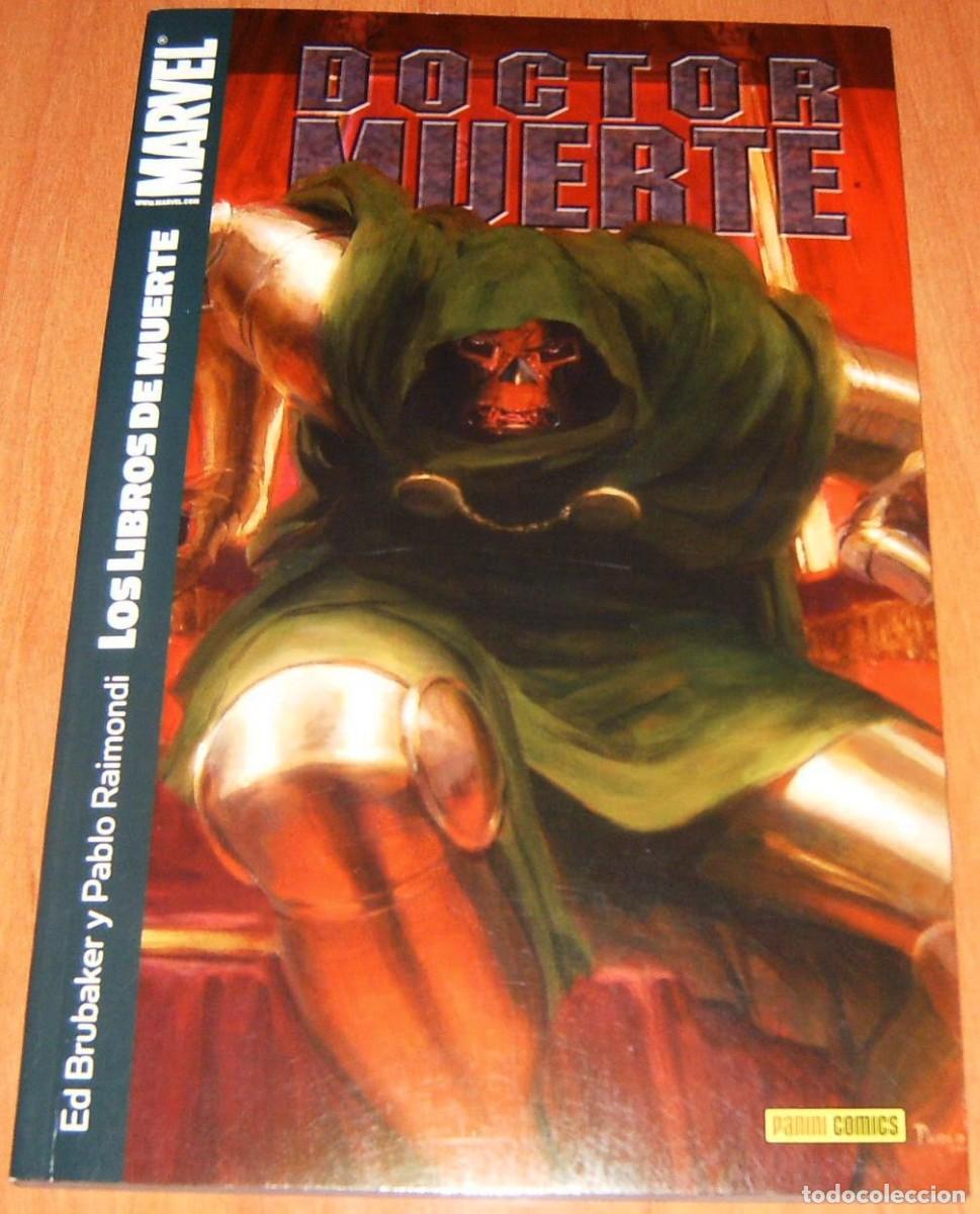 Comics: DR. MUERTE . LOS LIBROS DE MUERTE . Ed Brubaker . N&Uacute;MERO UNICO - Universo LOS 4 FANTASTICOS