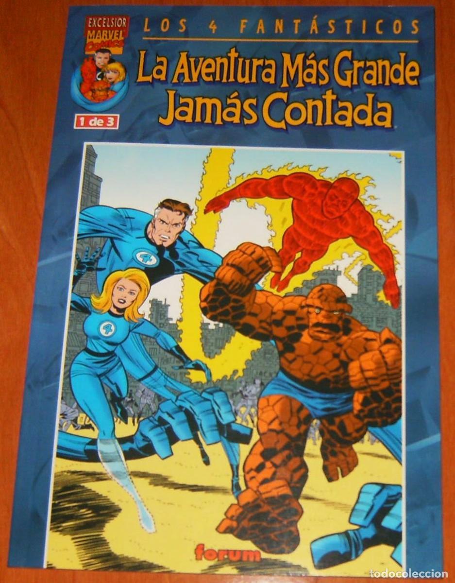 Comics: LOS 4 FANTASTICOS . LA AVENTURA MAS GRANDE JAMAS CONTADA . N&uacute;m. 1 ( de 3 ) . FORUM