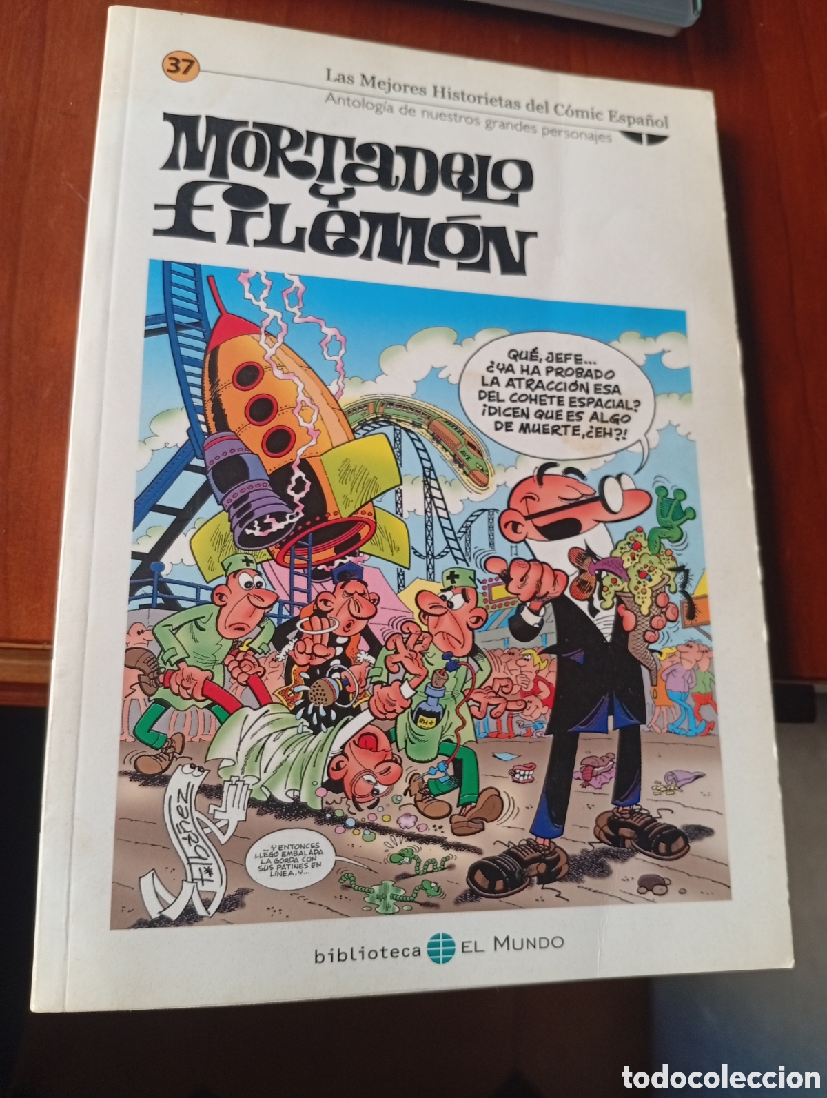 C&oacute;mics: MORTADELO Y FILEMON N &ordm; 37 BIBLIOTECA EL MUNDO