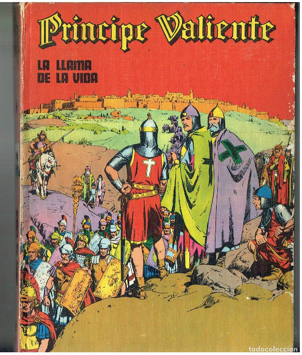 C&oacute;mics: PRINCIPE VALIENTE. TOMO 4. LA LLAMA DE LA VIDA. BURU LAN EDICIONES, 1972.(ST/PR 00) RUM)