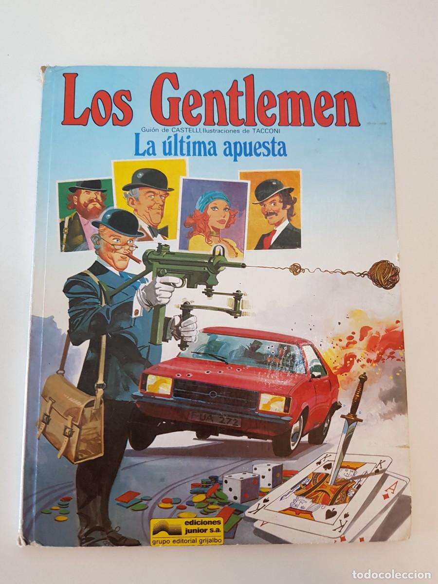 C&oacute;mics: Los Gentlemen n&ordm; 2 La &uacute;ltima apuesta Castelli Tacconi Ediciones Junior Grijalbo 1981