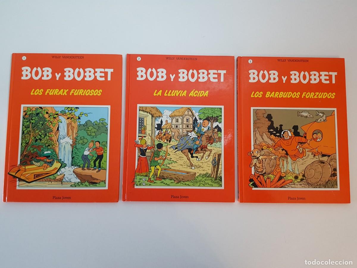 C&oacute;mics: Bob y Bobet 1-3 Los Furax, La lluvia &aacute;cida, Los barbudos Forzudos 1989