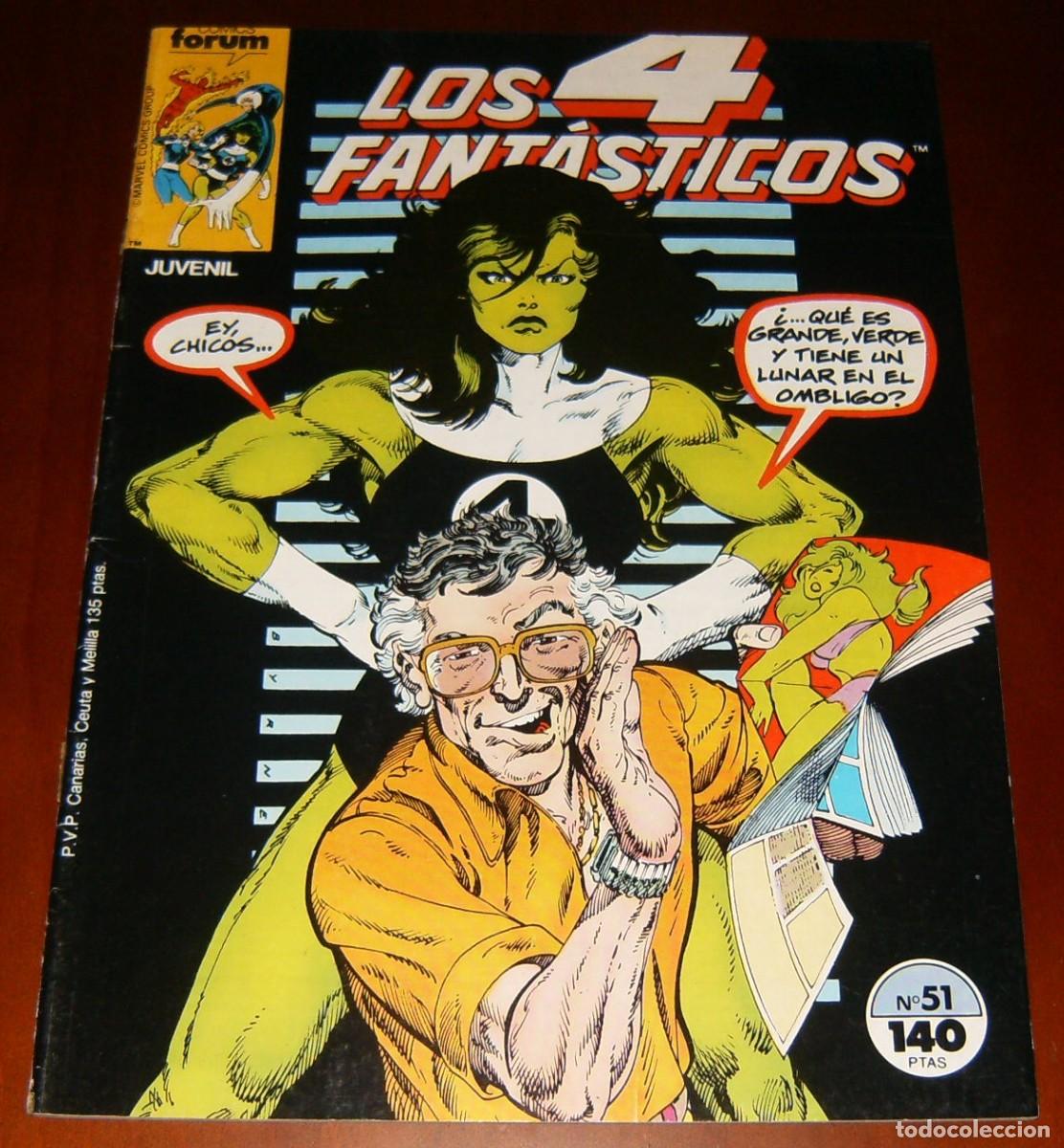 Comics: LOS 4 FANTASTICOS . 51 . FORUM . PROCEDE DE RETAPADO