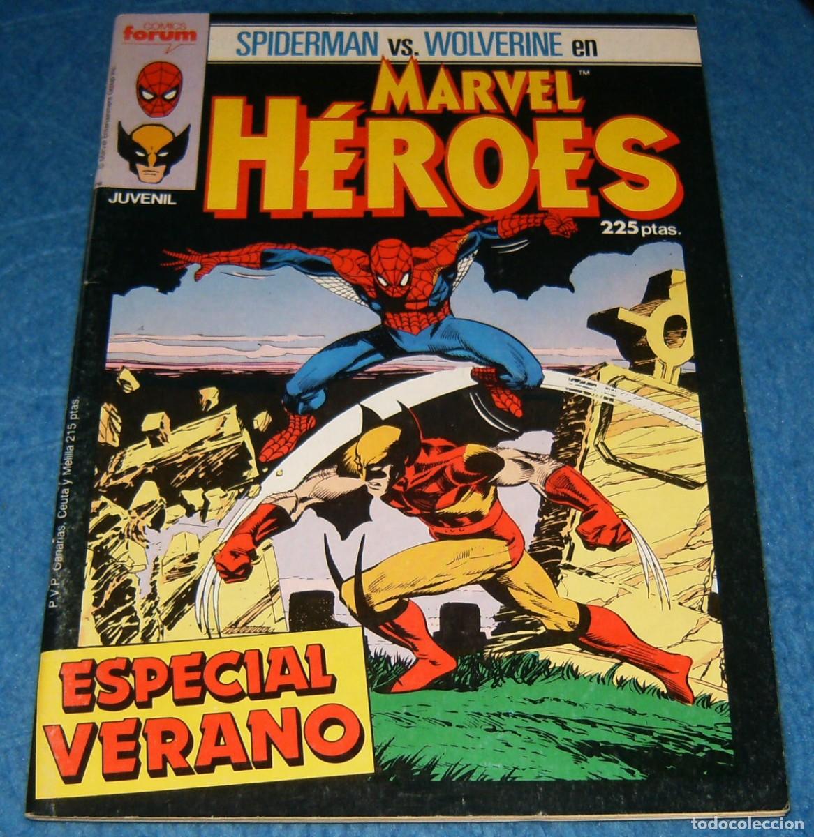 Comics: MARVEL HEROES . SPIDERMAN VS. WOLVERINE . LOBEZNO . FORUM