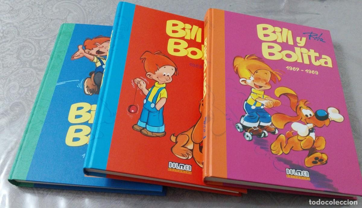 C&oacute;mics: 3 TOMOS EN TAPA DURA BILL Y BOLITA.