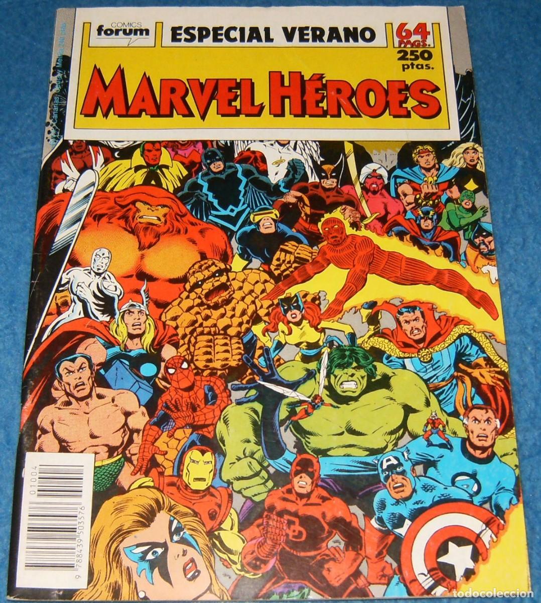 C&oacute;mics: MARVEL HEROES . ESPECIAL VERANO 1989 . CONTEST OF CHAMPIONS . FORUM