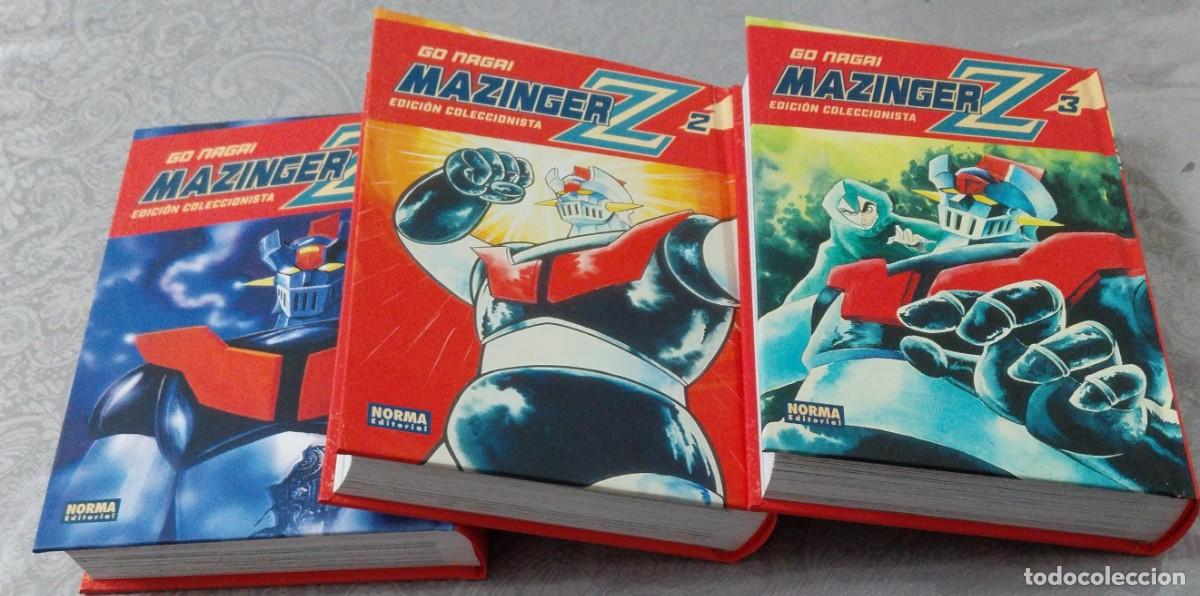 C&oacute;mics: 3 TEBEOS EN TAPA DURA MAZINGERZ. ESTILO MANGA