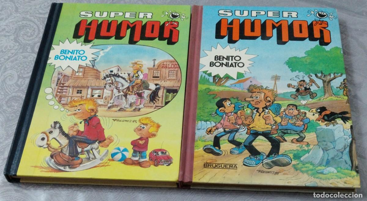 C&oacute;mics: 2 TOMOS DE SUPER HUMOR BENITO BONIATO.