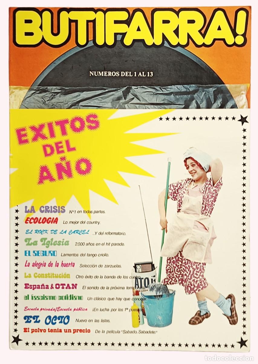C&oacute;mics: BUTIFARRA! SEGUNDA &Eacute;POCA &Eacute;XITOS DEL A&Ntilde;O N&Uacute;MEROS DEL 1 AL 13 INICIATIVAS EDITORIALES 1979