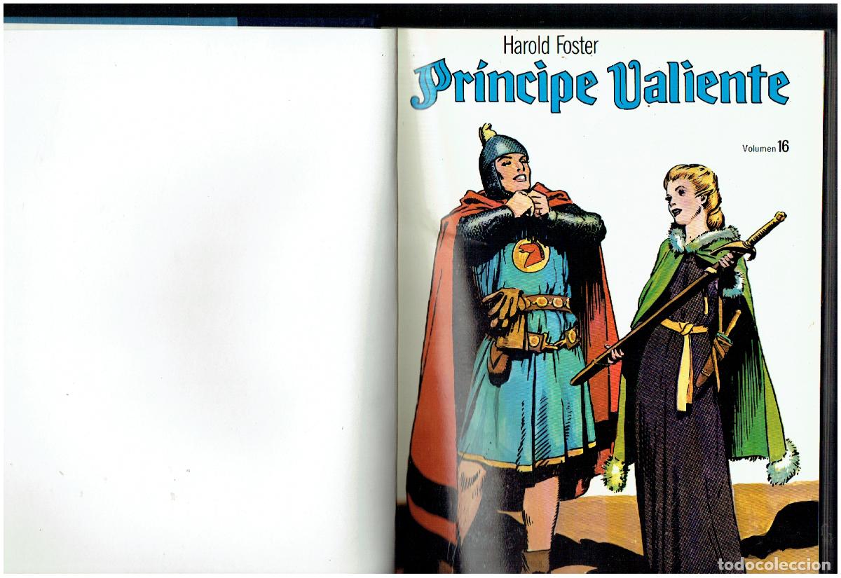 C&oacute;mics: EL PRINCIPE VALIENTE. EDICIONES B. O. TOMO N&ordm; 4. ENCUADERNADO CON 5 EJEMPLARES. (ST/PR 00. RUM)