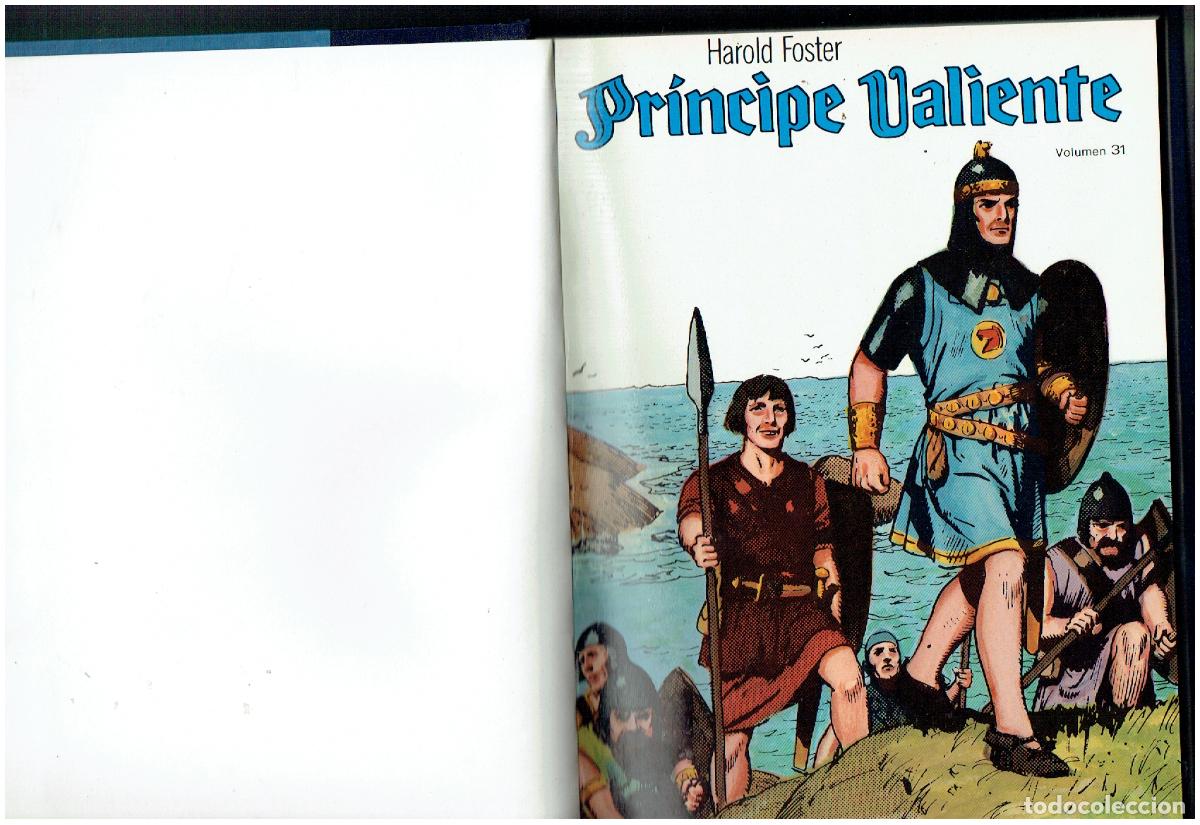 C&oacute;mics: EL PRINCIPE VALIENTE. EDICIONES B. O. TOMO N&ordm; 7. ENCUADERNADO CON 5 EJEMPLARES. (ST/PR 00. RUM)