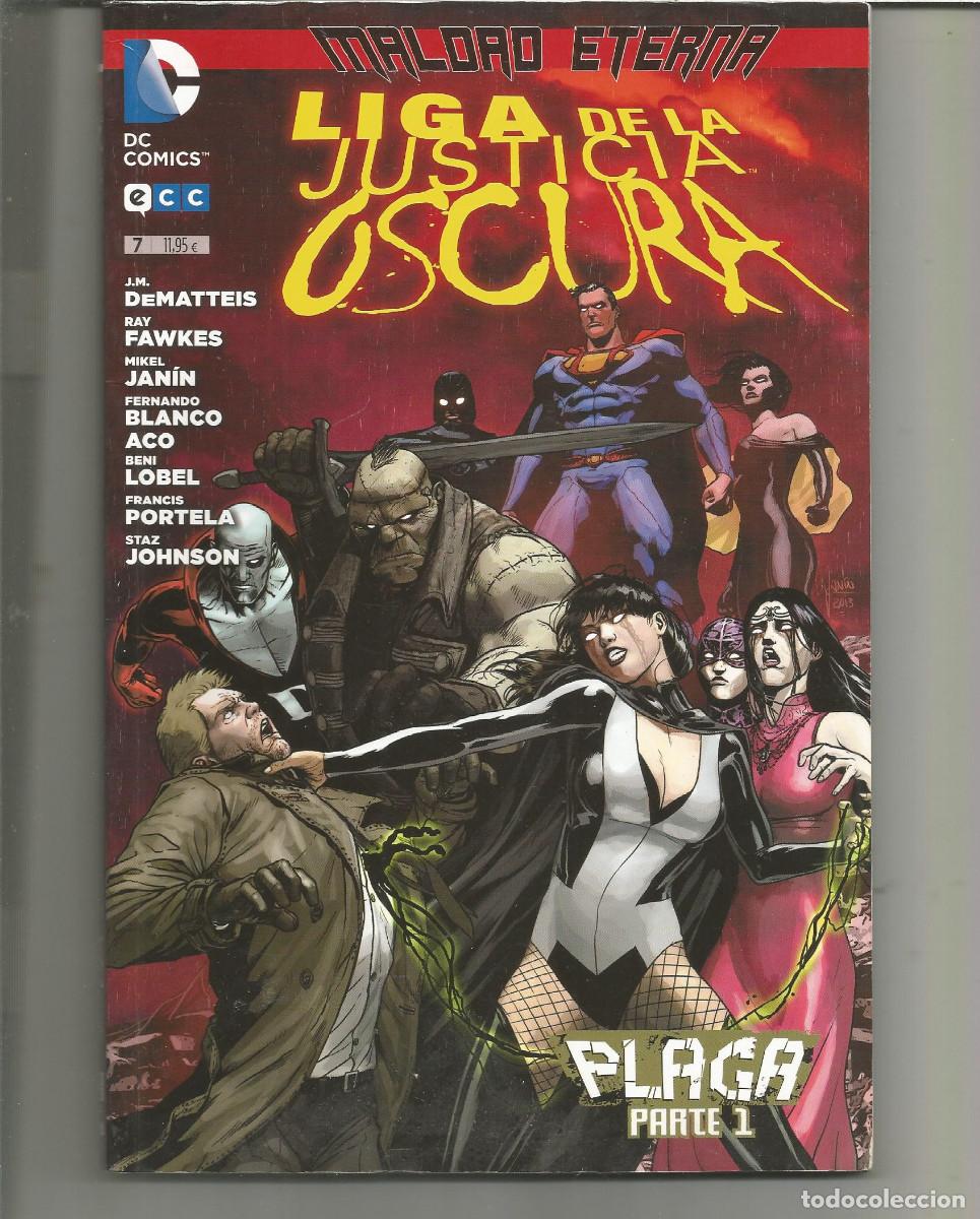 C&oacute;mics: LIGA DE LA JUSTICIA OSCURA PLAGA. PARTE 1 N&ordm; 7 de LIGA ECC Ediciones