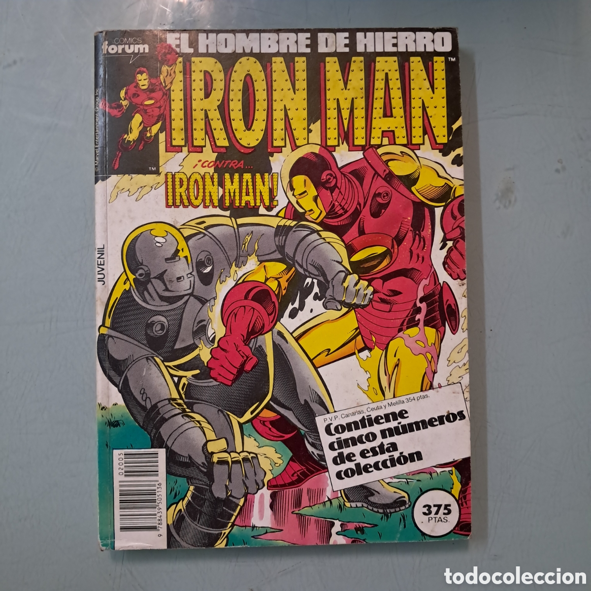 C&oacute;mics: El hombre de hierro, Iron Man, Forum, n&uacute;meros 36 a 40 - Foto 1