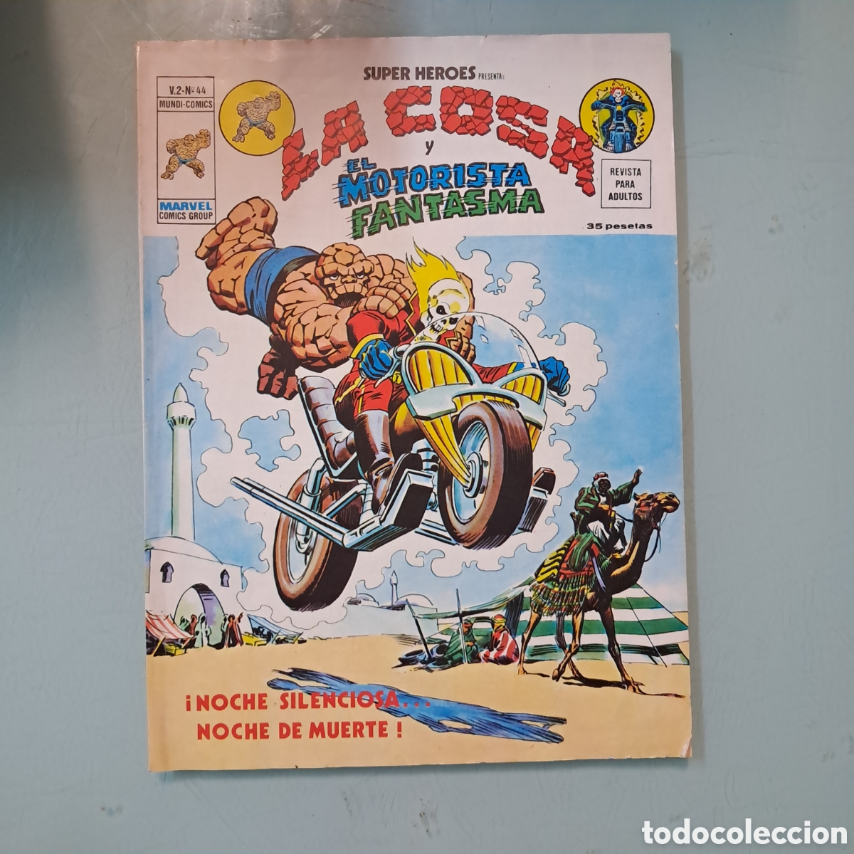 C&oacute;mics: La.cosa y el motorista fantasma, Mundi C&oacute;mics,v 22, 44