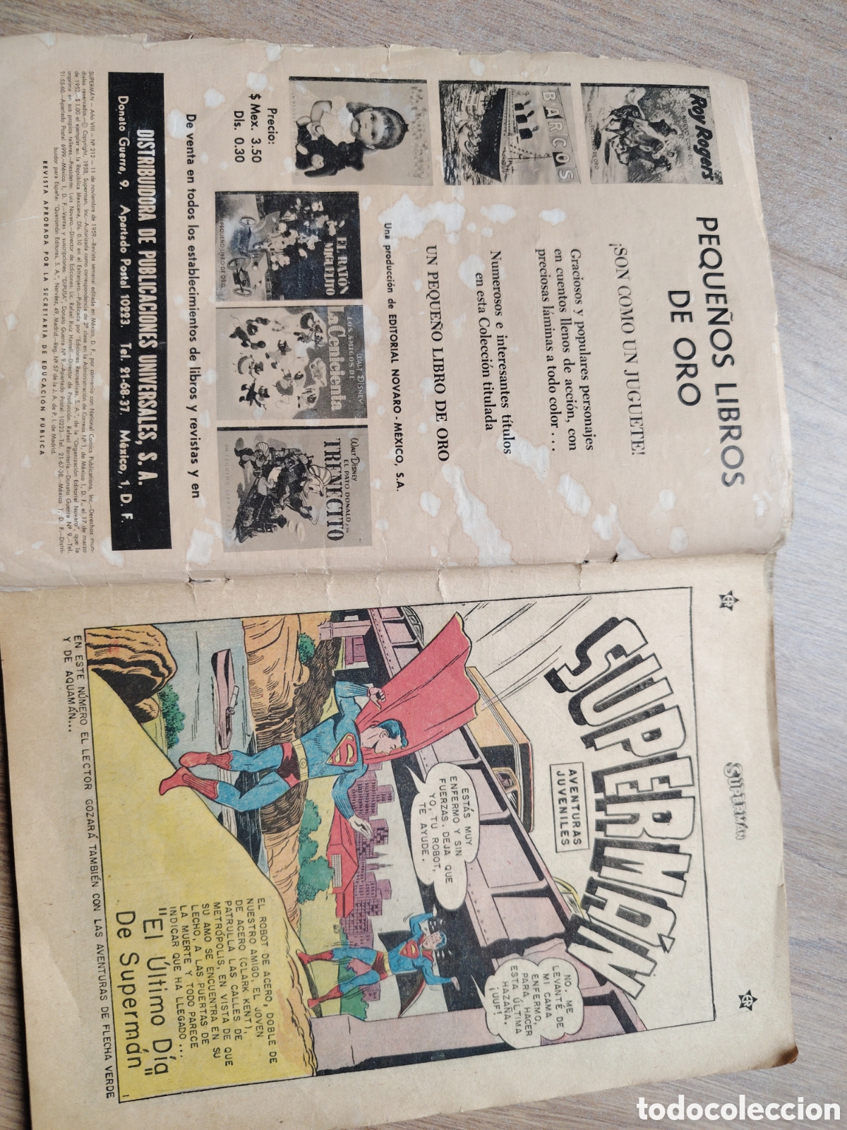 C&oacute;mics: Superman comic antiguo - Foto 4