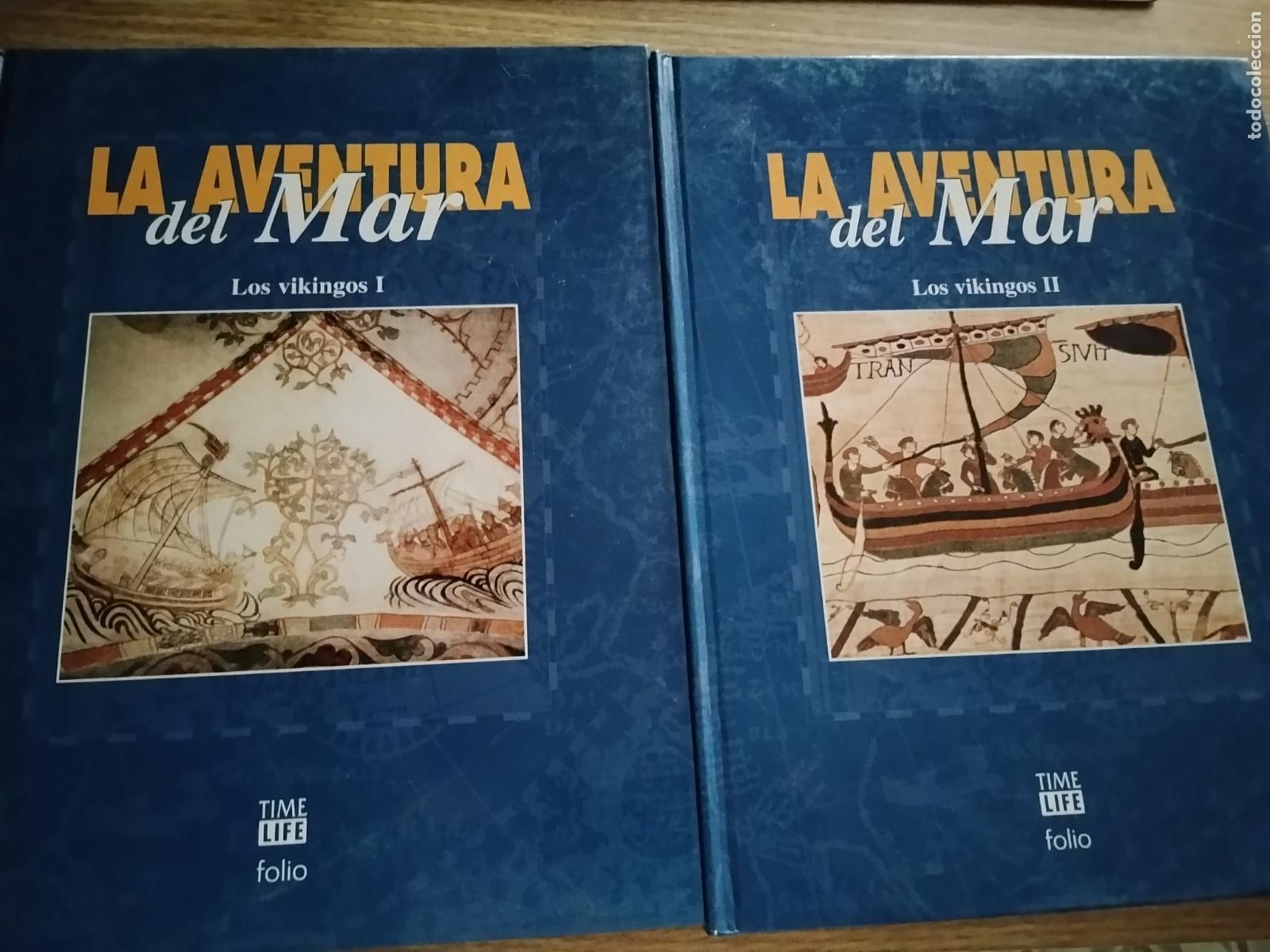 C&oacute;mics: LA AVENTURA DEL MAR. LOS VIKINGOS. 2 TOMOS
