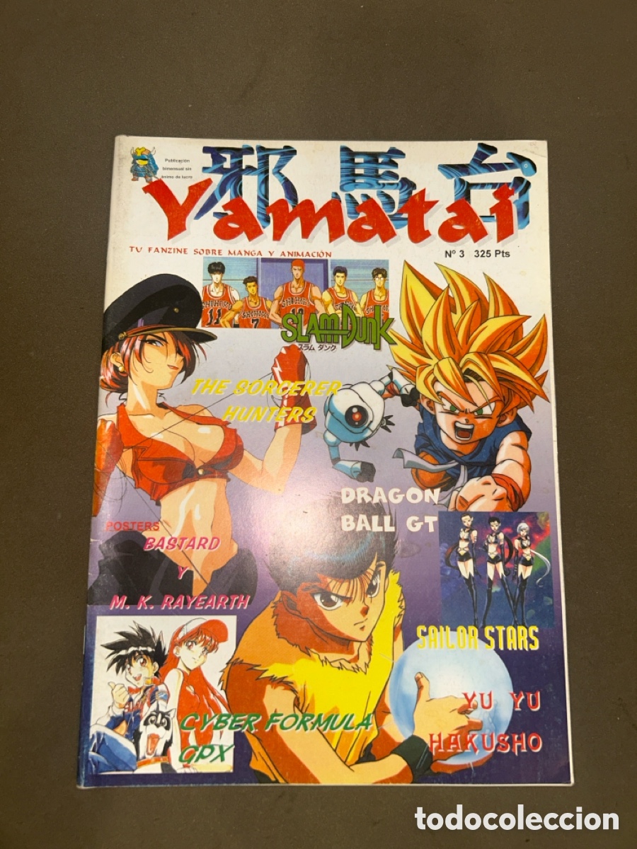 C&oacute;mics: FANZINE YAMATAI N&ordm; 3 - MANGA Y ANIMACI&Oacute;N (DRAGON BALL GT, SLAM DUNK, YU YU HAKUSHO)