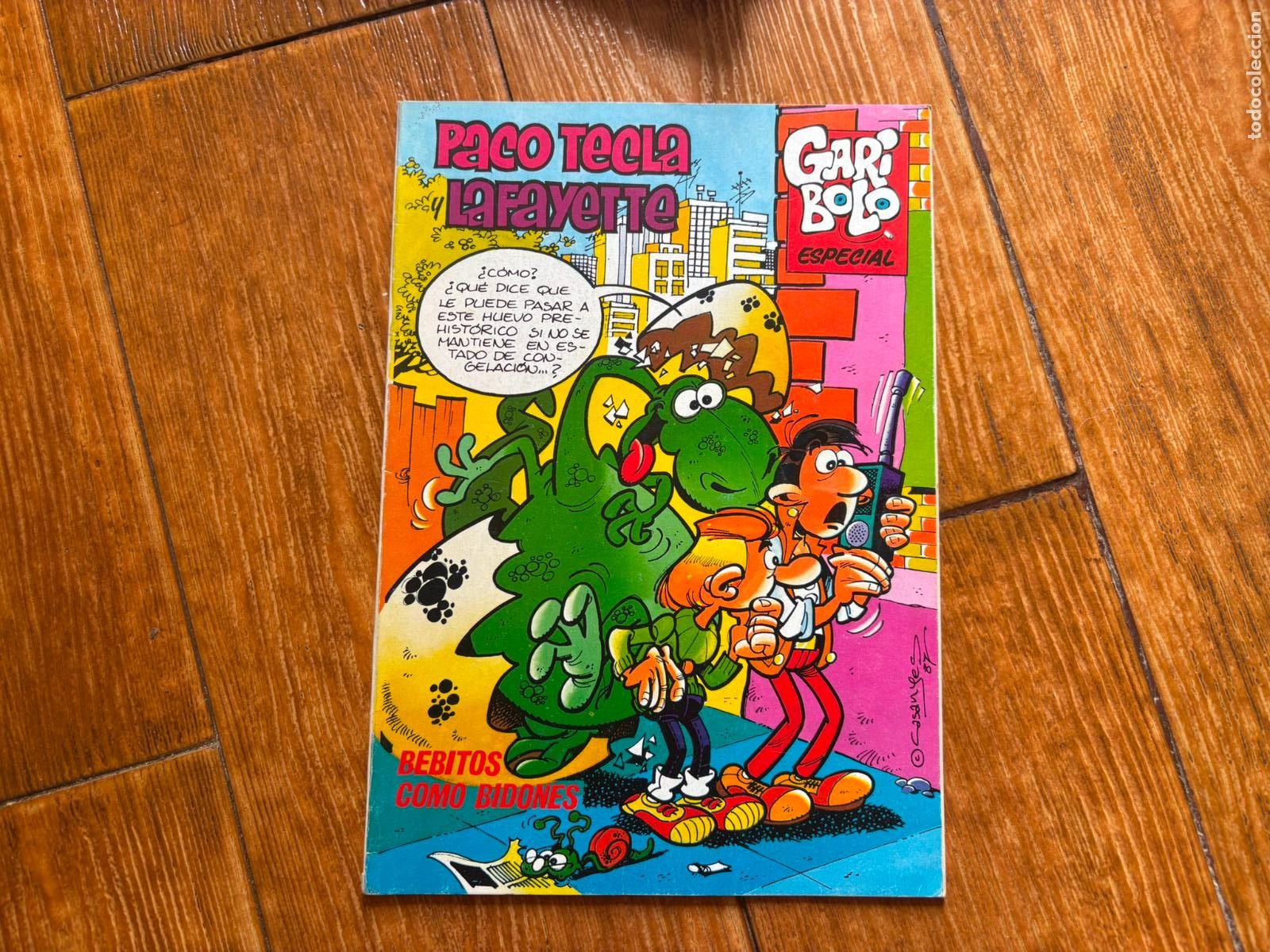 C&oacute;mics: GARIBOLO ESPECIAL N&ordm; 5 PACO TECLA Y LAFAYETTE 1987